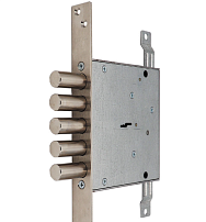 Балашиха ЗВ8 140.1.1-18  б/о, 5 кл., 5 ригелей  d18 Замок врезной тяж (10) 