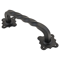 Домарт мод.6 (230мм) черная Ручка-скоба декоративная (10) Домарт мод.6 (230мм) черная Ручка-скоба декоративная (10)