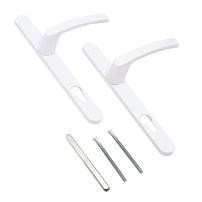 ЛДМ АГН-85.25.67-75 RAL9016 бел. с пружин.  м/о 85 "под пальчики" Комплект ручек (12,3!!!)