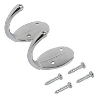 СТАНДАРТ 1089 CP хром ЕВРОПАКЕТ 2шт. крючок-вешалка (600,50) (360,60) СТАНДАРТ 1089 CP хром ЕВРОПАКЕТ 2шт. крючок-вешалка (600,50) (360,60)