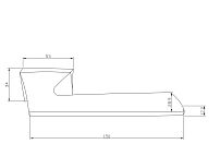 Fantom "Грация" FM 113-60 MSN сатин никель Комплект ручек (10) Fantom "Грация" FM 113-60 MSN сатин никель Комплект ручек (10)