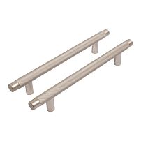 StahlBuro AP2308-128 2шт., SN сатин. Ручка-скоба мебельная (15, 150) StahlBuro AP2308-128 2шт., SN сатин. Ручка-скоба мебельная (15, 150)