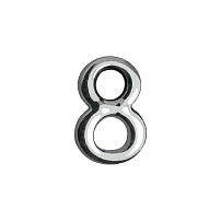 Цифра дверная АЛЛЮР "8" на клеевой основе хром (600,20) Цифра дверная АЛЛЮР "8" на клеевой основе хром (600,20)