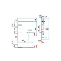 Эльбор 1.04.02.3.5 Кремень 3кл цинк б/о Замок врезной б/руч (20) Эльбор 1.04.02.3.5 Кремень 3кл цинк б/о Замок врезной б/руч (20)