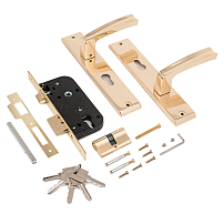 АЛЛЮР АРТ ЗВ4-70.09 GP золото Замок врезной с/руч (15)