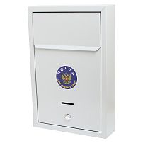 Ящик почтовый Альфа Люкс серый (10) Ящик почтовый Альфа Люкс серый (10)