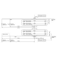 БУЛАТ Доводчик дверной ARCTIC ДД 502/4 A-W (60-120 кг) белый, морозостойкий (10)