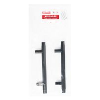 StahlBuro AP2308-96 2шт., BL матовый черный. Ручка-скоба мебельная (20, 200)