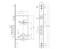 Рязань BORDER Замок GL4-3 б/о м/о 85 без ЦМ 73200 Замок врезной (14) НОВИНКА Рязань BORDER Замок GL4-3 б/о м/о 85 без ЦМ 73200 Замок врезной (14) НОВИНКА