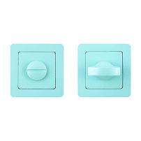 Сантехническая завертка к ручкам АЛЛЮР ART COLOR BK-S1 LB(C4220) аквамарин (50,5)