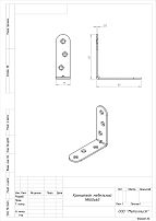 Кронштейн Кунгур МК 60*60 цинк (300,100,10!!!)