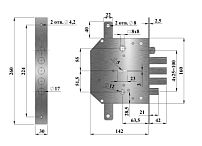 Герион "Эталон РЗТ" Правый с ручками с/т ЗЩ ЗД 5кл Замок врезной тяж.(10) Герион "Эталон РЗТ" Правый с ручками с/т ЗЩ ЗД 5кл Замок врезной тяж.(10)
