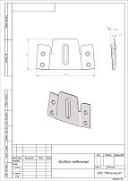 Кунгур захват мебельный цинк 4 отв. (с ребром жесткости) (100,10!!!) Кунгур захват мебельный цинк 4 отв. (с ребром жесткости) (100,10!!!)