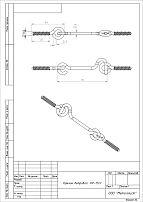 Крючок ветровой Кунгур КР-75/1 цинк (200,10!!!) Крючок ветровой Кунгур КР-75/1 цинк (200,10!!!)