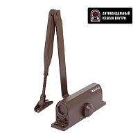 БУЛАТ Доводчик дверной ULTIMATE (УЛЬТИМЕЙТ) ДД-100 A-C (40-120 кг) коричневый, морозостойкий(10) БУЛАТ Доводчик дверной ULTIMATE (УЛЬТИМЕЙТ) ДД-100 A-C (40-120 кг) коричневый, морозостойкий(10)