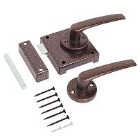 Птимаш ЗЩН1.45 медь (правая) Защелка накладная дверная (18)