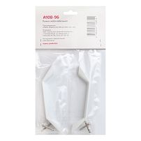 StahlBuro A108-96 2шт., WW белый . Ручка-скоба мебельная (20, 200)