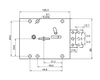 Рязань ЗС-8.1/12 б/о 2 кл. 73142 Замок накладной сейфовый (20) Рязань ЗС-8.1/12 б/о 2 кл. 73142 Замок накладной сейфовый (20)