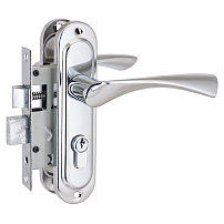 СТАНДАРТ 103/50 CP хром Замок врезной с/руч (30) СТАНДАРТ 103/50 CP хром Замок врезной с/руч (30)