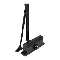 СТАНДАРТ Доводчик дверной MAX ДД 188/3-5 A-B (до 130 кг) черный RAL9005, морозостойкий(10) СТАНДАРТ Доводчик дверной MAX ДД 188/3-5 A-B (до 130 кг) черный RAL9005, морозостойкий(10)