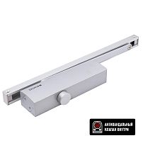 БУЛАТ Доводчик дверной ДД 812/5 CH-S (CS+LS+HO+BC+DA+PA) (25-120 кг) серебро со скольз.тягой (10) БУЛАТ Доводчик дверной ДД 812/5 CH-S (CS+LS+HO+BC+DA+PA) (25-120 кг) серебро со скольз.тягой (10)