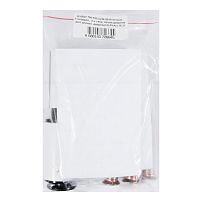 БУЛАТ ПН-103,5х96.9016 белый,1 подшип., 2-х секц. петля дверная для алюм. дверей,(U2-P1A) (16,2)