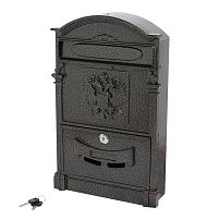 Ящик почтовый АЛЛЮР №4011 "Герб" бронза (5) Ящик почтовый АЛЛЮР №4011 "Герб" бронза (5)
