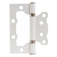 АЛЛЮР 100х75 2BB W КОРОБКА 2,5мм матовый белый Петля накладная без врезки 2 шт (50,10)