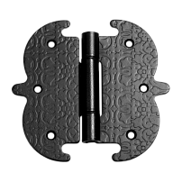 Домарт Петля фигурная 130х140 кованая СУЗДАЛЬ черный (30) 