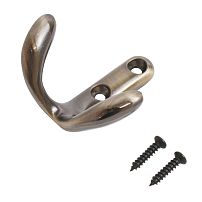 СТАНДАРТ 335 AB ст. бронза ЕВРОПАКЕТ крючок-вешалка (300,50) СТАНДАРТ 335 AB ст. бронза ЕВРОПАКЕТ крючок-вешалка (300,50)