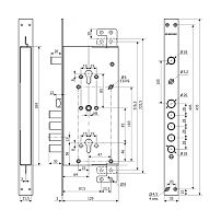 Гардиан 75.16ZТ ReStart (РЕСТАРТ) 2-х систем. с/т б/о б/накл 5 кл Замок врезной тяж. (4) Гардиан 75.16ZТ ReStart (РЕСТАРТ) 2-х систем. с/т б/о б/накл 5 кл Замок врезной тяж. (4)