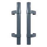 БУЛАТ РС-03.400.7016 антрацит, регулируемая, ручка скоба для аллюм. и ПВХ дверей,(АРД-03)(16)