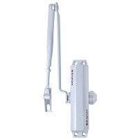 БУЛАТ Доводчик дверной ARCTIC ДД 502/4 DA-S (60-120 кг) серебро, морозостойкий (10)