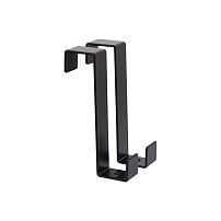 АЛЛЮР КДН-1 (20х20) черный 2 шт. Крючок на дверь мебели навесной (100) АЛЛЮР КДН-1 (20х20) черный 2 шт. Крючок на дверь мебели навесной (100)