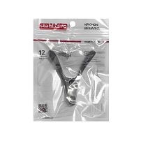 StahlBuro 206 BL матовый черный ЕВРОПАКЕТ крючок-вешалка (360,60)