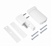 ЛДМ DH-R27.1 (02) (ан. Roto PS-27) 140 кг. Белый Ral 9016  Эконом Дверная петля для ПВХ (30)
