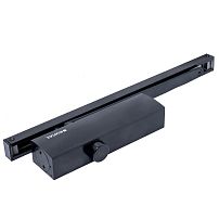 БУЛАТ Доводчик дверной PROFI (ПРОФИ) ДД 802/5 BH-B (25-120 кг) черный со скольз.тяг, морозостойкий