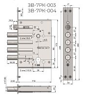 Крит ЗВ-7РК-004-Хп б/о, без ЦМ, м/о 85мм арт.00011 Замок врезной тяж.(10) Крит ЗВ-7РК-004-Хп б/о, без ЦМ, м/о 85мм арт.00011 Замок врезной тяж.(10)