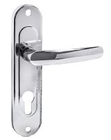 Зенит РФ1-70.02 хром к замку ЗВ 7-70 Комплект ручек (20) 