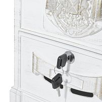 Ящик почтовый АЛЛЮР №4010В антик белый (5) Ящик почтовый АЛЛЮР №4010В антик белый (5)