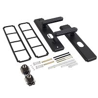 СТАНДАРТ РН-СТ261 Y BL нерж двухсторонняя универ. для кит. металл. дверей Комплект ручек (12) СТАНДАРТ РН-СТ261 Y BL нерж двухсторонняя универ. для кит. металл. дверей Комплект ручек (12)