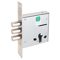 Гардиан 32.01 под ц/м без/накл. б/о Замок врезной б/ручек (20)