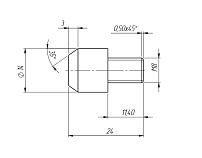 ДФ Противосъемник Ф 14 резьба М8 (600,20!!!)