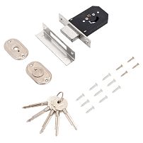 СТАНДАРТ 955-5К CP хром крест.ключ Замок врезной б/руч (60) СТАНДАРТ 955-5К CP хром крест.ключ Замок врезной б/руч (60)