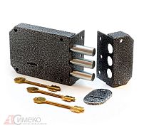 Симеко ЗН-3*3 кл Замок накладной тяж (10) Симеко ЗН-3*3 кл Замок накладной тяж (10)