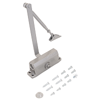 NOTEDO Доводчик дверной DC-060 GRAY до 60 кг серый (10) NOTEDO Доводчик дверной DC-060 GRAY до 60 кг серый (10)