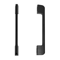 StahlBuro A300-128 2шт., BL матовый черный. Ручка-скоба мебельная (15, 150)