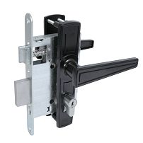 Птимаш ЗВ4-3.01 черный Замок врезной с/руч (10)