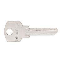 Заготовка ключа для накладного замка 3H 1-2A, 3H 6A, 3H 3A АЛЛЮР (1000,10!!!)