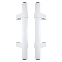 БУЛАТ РС-03.400.9016 белый, регулируемая, ручка скоба для аллюм. и ПВХ дверей,(АРД-03)(16) БУЛАТ РС-03.400.9016 белый, регулируемая, ручка скоба для аллюм. и ПВХ дверей,(АРД-03)(16)